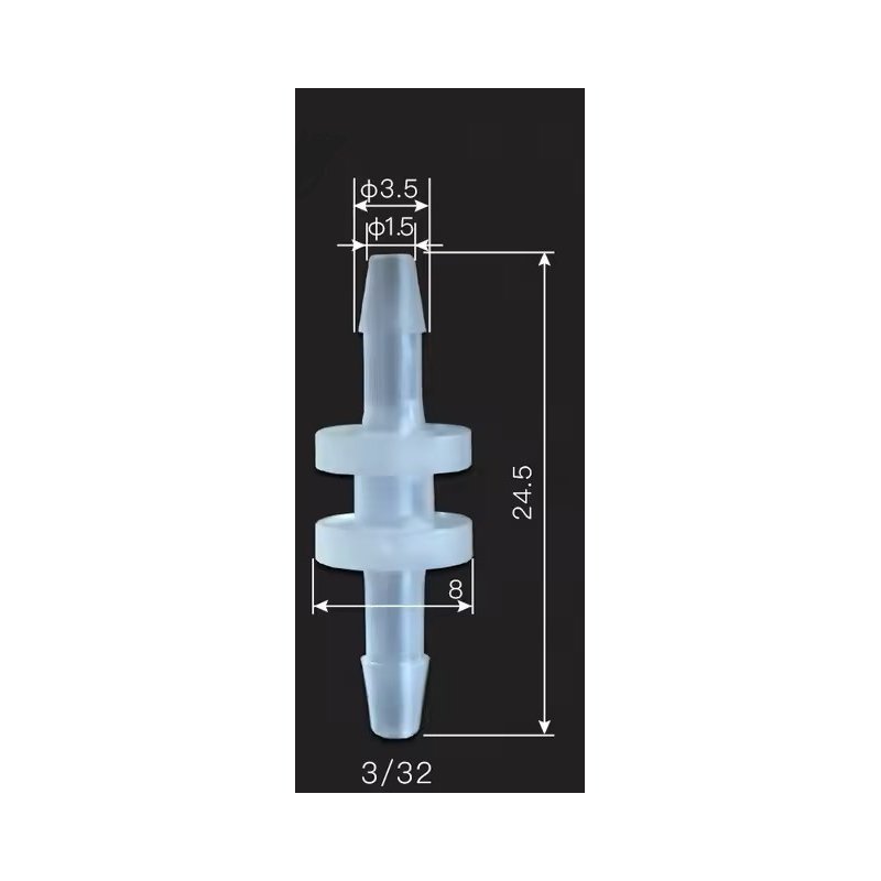 Conectores tubo silicona