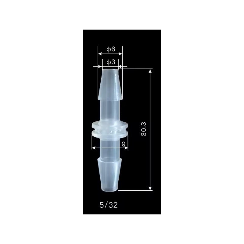 Conectores tubo silicona