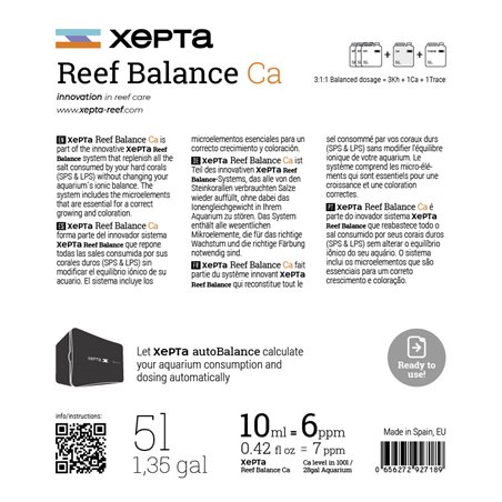 Xepta Reef Balance Ca Part 5l