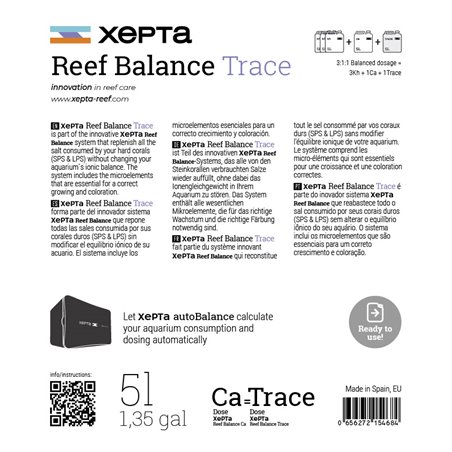 Xepta Reef Balance Trace Part 5l